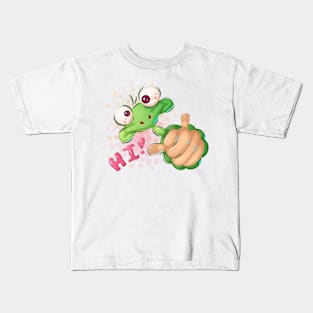 Hi turtle Kids T-Shirt